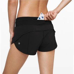 Lululemon size 4 speed up shorts